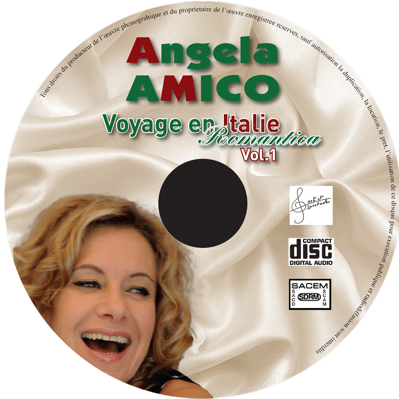 Un spectacle sur la chanson italienne et la sicielle proposé par angela amico chanteuse italienne d’expérience.